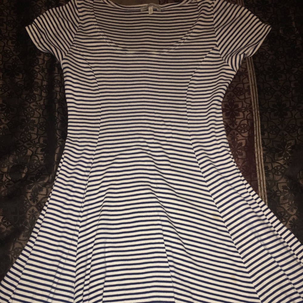 Blue And White Charlotte Russe Dress Size Small